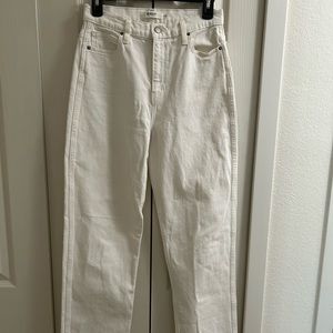 Hudson Jeans Women's Straight Leg in Cream